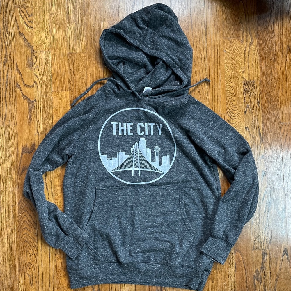Unisex Hoodie- Dallas “The City” Size S